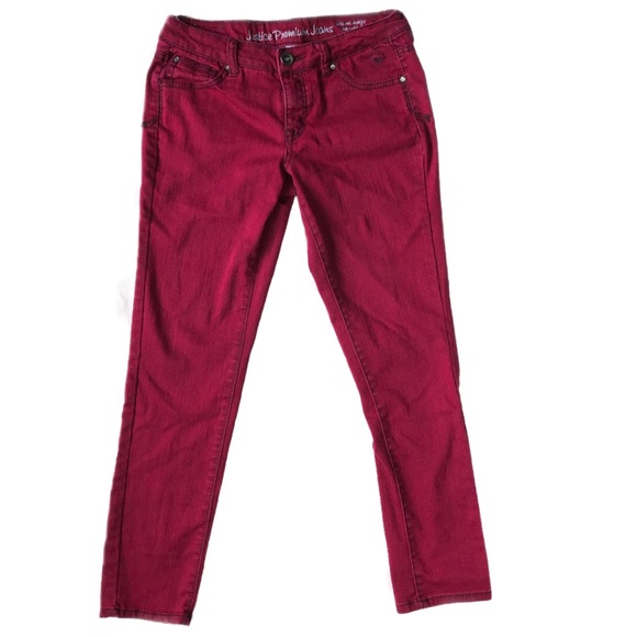 Justice Premium Red Jeans - Picture 2 of 4